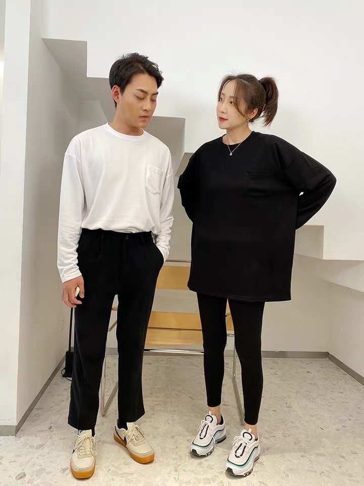 特价 新款韩版时尚修身显瘦净色加绒瑜伽裤#EL