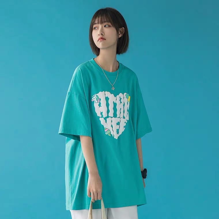 特价！超高性价比夏季新品！时尚字母印花短袖T恤#AY