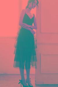 PS48099# 小晚礼服新款女黑色宴会名媛洋装生日年会聚会派对连衣裙显瘦 服装批发女装直播货源