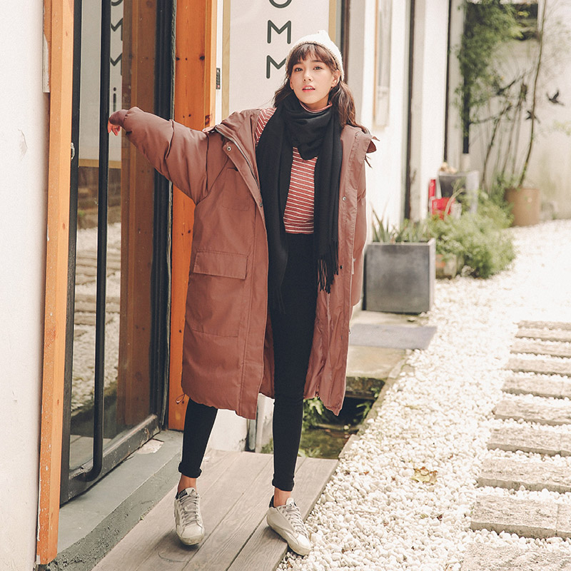 实拍控价139元 棉衣羽绒棉服女中长款棉袄2020新款面包服冬季外套