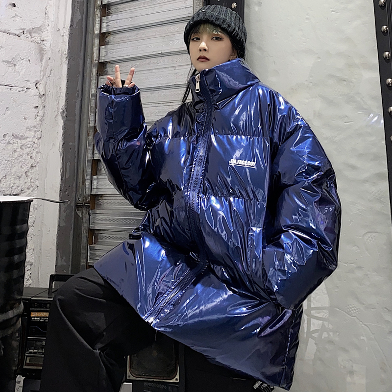 控125韩国男女棉衣外套手塞棉加厚夹棉宽松ins潮流面包太空服棉服