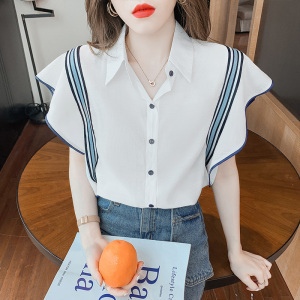 PS41209# 夏季新款韩版时尚性感短袖上衣女 服装批发女装直播货源