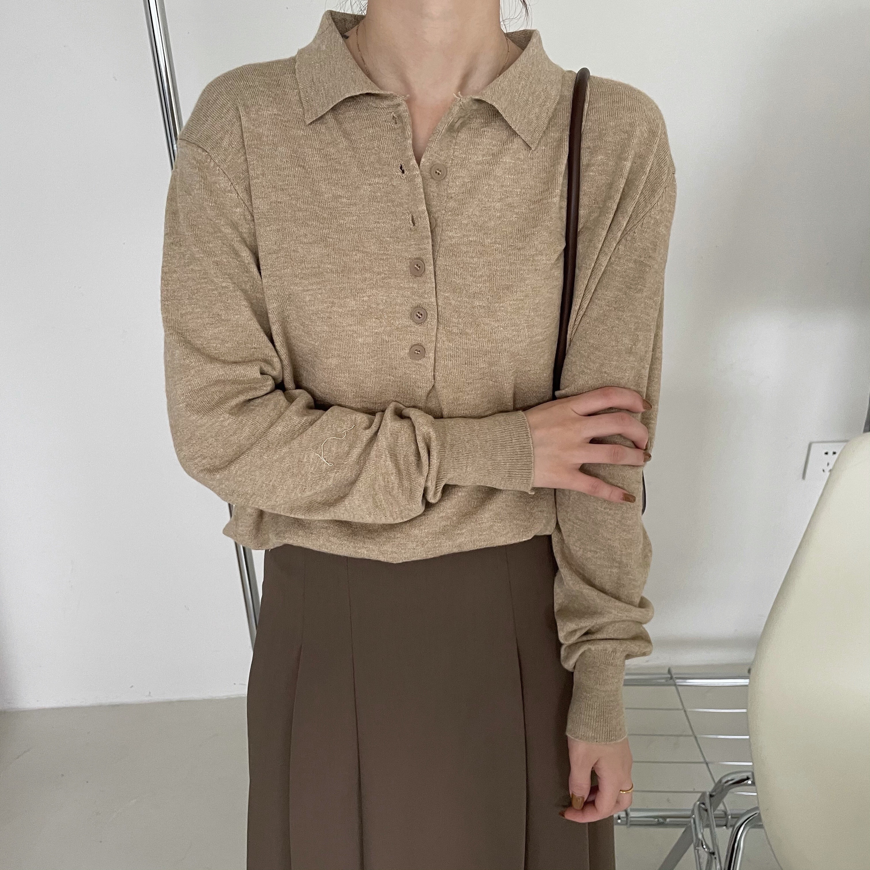 颜色:燕麦色 杏色 咖色 花灰色 黑色 尺码:均码 货号:8106 成分含量