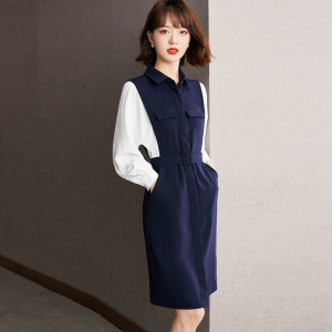 TR58256# 法式连衣裙女装夏装新款气质西装裙子复古 服装批发女装批发服饰货源
