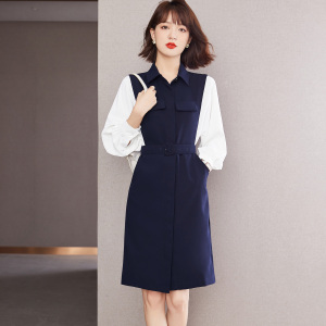 TR58256# 法式连衣裙女装夏装新款气质西装裙子复古 服装批发女装批发服饰货源