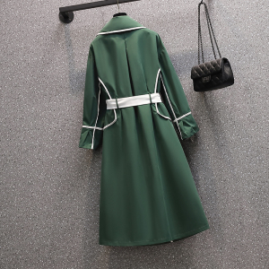 PS61555# 大码女装风衣新款中长款轻熟风气质流行韩版宽松外套 服装批发女装服饰货源