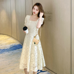 RM10416#新款夏季大码女装胖mm仙女连衣裙子高级感小众设计初恋长裙