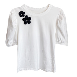 RM2129#夏季新款设计感韩版时尚百搭洋气短袖T恤上衣女