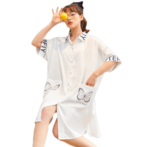 PS21298# 新款夏季冰雪丝睡裙甜美卡通睡衣韩版家居服 服装批发女装直播货源
