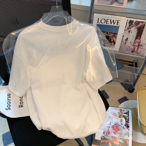 CX8279# 最便宜服饰批发 棉 新款短袖t恤女