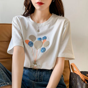 CP1037#长期特价款！高质量#短袖t恤女学生韩版宽松小众设计感时尚减龄网红夏装ins潮