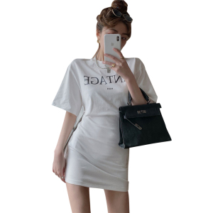 CX8601# 最便宜服饰批发 拉架连衣裙女夏季设计感小众白色包臀裙新款短裙 服装批发女装直播货源