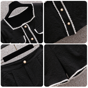 PS59154# 大码女装夏季新款气质上衣短裤两件套时尚显瘦小香风套装