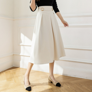 PS45475# 韩版小众遮胯高腰显瘦半身裙夏季新款设计感通勤裙子