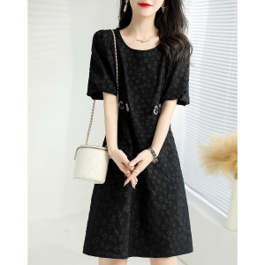 TR37139# 夏季休闲裙子宽松轻薄裙子韩版连衣裙 服装批发女装批发服饰货源