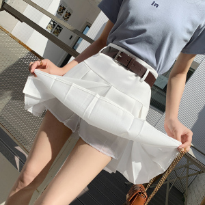 PS25209# 白色百褶裙半身裙女夏季新款调用要显瘦西装a字裙短裙子 服装批发女装直播货源