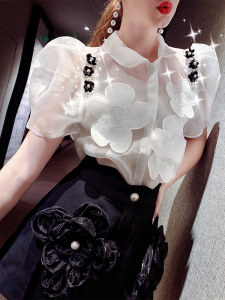 PS28555# 时尚上衣两件套装法式黑色小个子夏季新款高级感连衣裙 服装批发女装直播货源