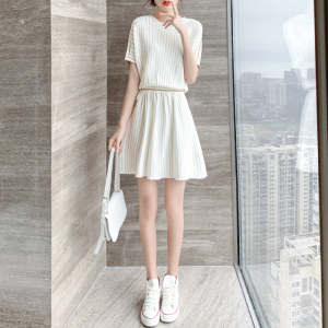 PS30674# 夏季小个子白色连衣裙女夏新款女装气质高级感超仙小清新裙子 服装批发女装直播货源
