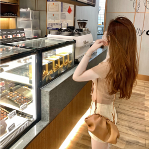PS30106# 夏季新品韩版时尚短款修身显瘦上衣针织衫女潮 服装批发女装直播货源