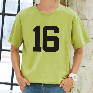 CX8525# 最便宜服饰批发 新款夏季圆领宽松短袖男T恤卡通宽松版上衣18色学生装
