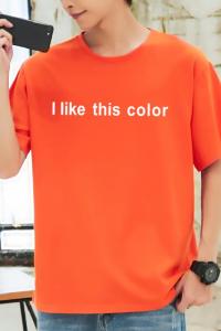 CX8527# 最便宜服饰批发 新款夏季圆领宽松短袖男T恤卡通宽松版上衣18色学生装
