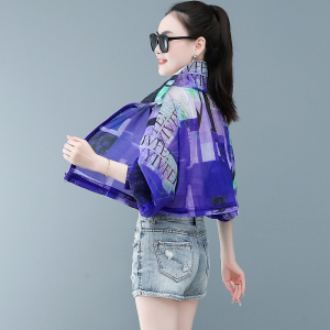 PS34709# 短款防晒衣女新款小个子夏季薄款防晒服防紫外线透气外套
