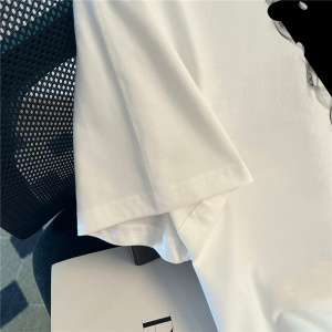 PS35021# 棉后包领连肩抖音货源新款大码女装短袖T恤女夏 服装批发女装直播货源