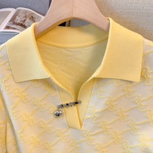PS49671# polo连衣裙新款夏装针织a字送领夹 服装批发女装直播货源