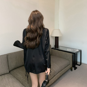 PS68268# 韩版辣妹套装裙性感网纱吊带+黑色西装两件套 服装批发女装直播货源