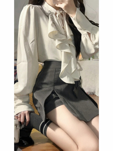 PS65257# 可盐可甜甜辣纯欲职业装气质女神范衬衫裙裤两件套装 服装批发女装服饰货源
