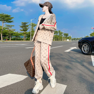 PS65072# 卫衣套装女秋季新款洋气减龄气质女神范运动两件套炸街个性 服装批发女装服饰货源