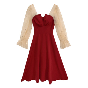 RM23788#敬酒服红色小礼服平时可穿2023新款订婚连衣裙女小个子