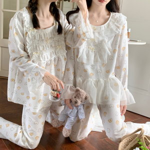 PS57809# 艾尚睡衣新款韩版正宗泡泡棉家居服套装