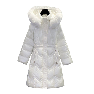 PS67153# 免洗羽绒棉服女冬新款宽松保暖时尚高端气质白色外套 服装批发女装服饰货源