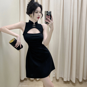 A-line dress slim cheongsam