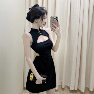 A-line dress slim cheongsam