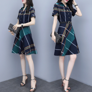 RM3243#女装大牌外贸出口孤品样衣高端气质长袖衬衫连衣裙