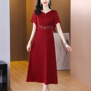 RM5352#飞尼克斯妈妈婚宴礼服2023妈妈夏装结婚礼服气质喜婆婆婚宴装