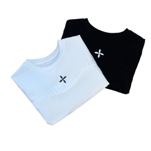 RM3815#M-4XL2023夏季新款打底短袖T恤