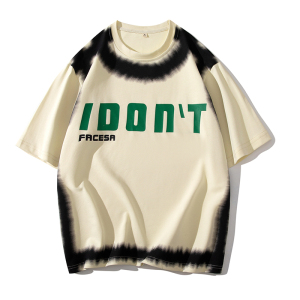 RM14639#短袖T恤男潮流新款宽松半袖上衣印花体恤衫印花字母
