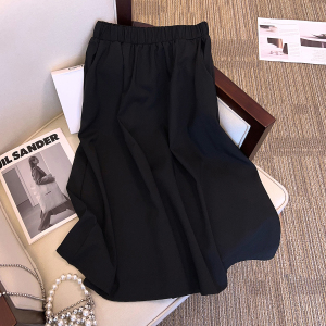 RM23125#夏装新款女大码胖mm高级感时尚法式气质小衫半身裙套装