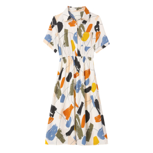 RM3510#新款夏季高端洋气减龄显瘦优雅气质连衣裙女