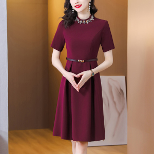 RM5657#喜婆婆婚宴装晚礼服裙小个子高端年轻妈妈婚礼服气质高贵洋气时尚