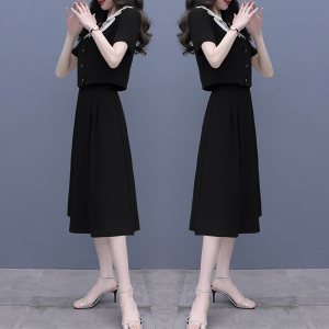 RM5817#新款夏季小香风半身裙子女夏天减龄时尚套装两件套