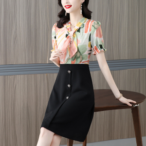 RM13364#夏装新款大码女装连衣裙
