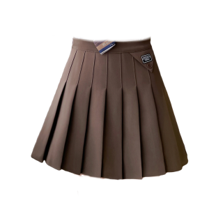 RM10360#夏新英伦学院风清新减龄小个子高腰百褶裙