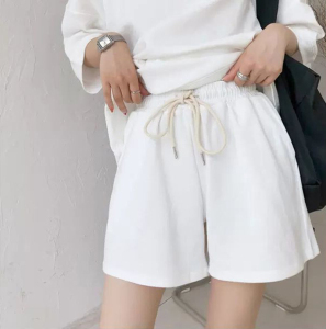 CP1321#长期特价促销款！韩国简约宽松休闲套装女夏短袖t恤女学院风短裤两件套