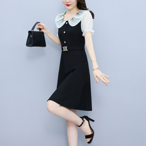 RM5723#时尚连衣裙2023夏季新款大码女装显瘦