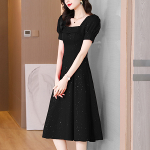 RM5993#夏季酒红色小礼服女回门订婚连衣裙平时可穿高级感
