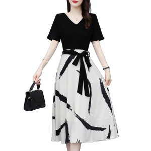RM6739#夏季新款温柔淑女连衣裙设计感小众气质显瘦复古小众超仙森系裙子